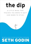 Book cover of The Dip