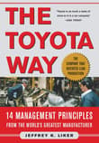 Book cover of The Toyota Way: 14 Management Principles from the World's Greatest Manufacturer