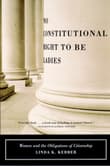 Book cover of No Constitutional Right to Be Ladies: Women and the Obligations of Citizenship