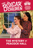 Book cover of The Mystery at Peacock Hall