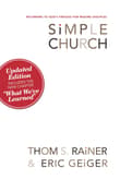 Book cover of Simple Church