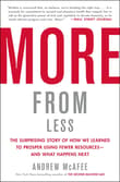Book cover of More from Less: The Surprising Story of How We Learned to Prosper Using Fewer Resources--And What Happens Next