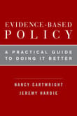 Book cover of Evidence-Based Policy: A Practical Guide to Doing It Better