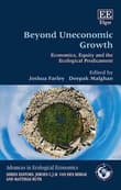 Book cover of Beyond Uneconomic Growth: Economics, Equity and the Ecological Predicament