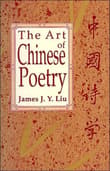 Book cover of The Art of Chinese Poetry