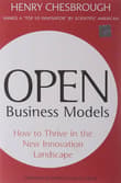 Book cover of Open Business Models: How to Thrive in the New Innovation Landscape