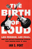 Book cover of The Birth of Loud: Leo Fender, Les Paul, and the Guitar-Pioneering Rivalry That Shaped Rock 'n' Roll