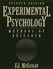 Book cover of Experimental Psychology Methods of Research