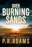 Book cover of Over Burning Sands