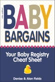 Book cover of Baby Bargains: Your Baby Registry Cheat Sheet