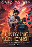 Book cover of Undying Alchemist