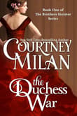 Book cover of The Duchess War