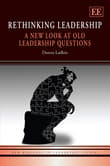 Book cover of Rethinking Leadership: A New Look at Old Leadership Questions