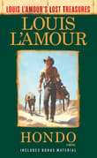 Book cover of Hondo (Louis L'Amour's Lost Treasures)
