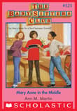 Book cover of Mary Anne in the Middle