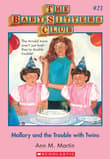 Book cover of Mallory and the Trouble with Twins