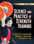 Book cover of Science and Practice of Strength Training