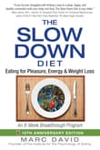 Book cover of The Slow Down Diet