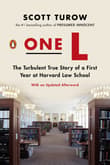 Book cover of One L: The Turbulent True Story of a First Year at Harvard Law School