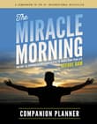 Book cover of The Miracle Morning Companion Planner