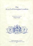 Book cover of The A to Z of Georgian London