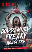 Book cover of Goddamned Freaky Monsters