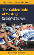 Book cover of The Golden Rule of Writing