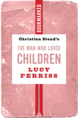 Book cover of Christina Stead's The Man Who Loved Children