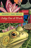 Book cover of Judge Dee at Work: Eight Chinese Detective Stories