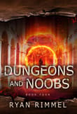 Book cover of Dungeons and Noobs