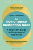 Book cover of The No-Nonsense Meditation Book: A Scientist's Guide to the Power of Meditation