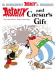 Book cover of Asterix and Caesar's Gift