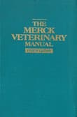 Book cover of The Merck Veterinary Manual