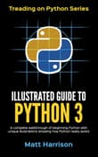Book cover of Illustrated Guide to Python 3