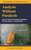 Book cover of Analysis Without Paralysis