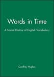 Book cover of Words in Time: A Social History of English Vocabulary