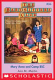 Book cover of Mary Anne and Camp BSC