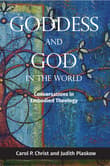 Book cover of Goddess and God in the World: Conversations in Embodied Theology