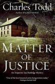 Book cover of A Matter of Justice