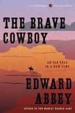 Book cover of The Brave Cowboy