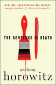 Book cover of The Sentence is Death