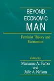Book cover of Beyond Economic Man: Feminist Theory and Economics