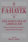 Book cover of The Fortunes of Liberalism