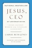 Book cover of Jesus, CEO: Using Ancient Wisdom for Visionary Leadership