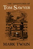 Book cover of The Adventures of Tom Sawyer