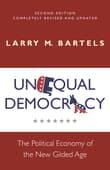Book cover of Unequal Democracy: The Political Economy of the New Gilded Age
