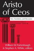 Book cover of Aristo of Ceos