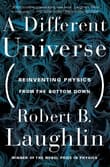 Book cover of A Different Universe: Reinventing Physics from the Bottom Down