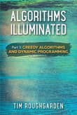 Book cover of Algorithms Illuminated (Part 3): Greedy Algorithms and Dynamic Programming