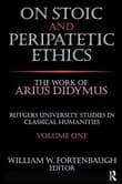 Book cover of On Stoic and Peripatetic Ethics
